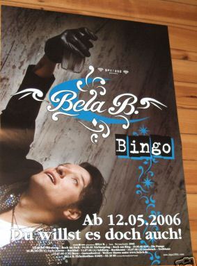 Bela B: Bela B.s Bingo-Show: Promo Plakat