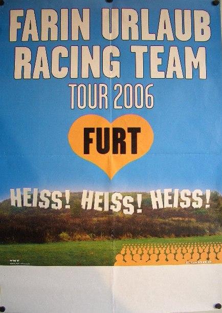 FURT: Heiss! Heiss! Heiss!: Tourposter: Blanko