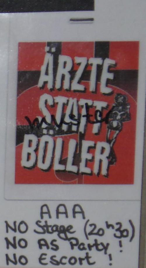 Einzelgigs: Pass (rot): Köln (AAA)